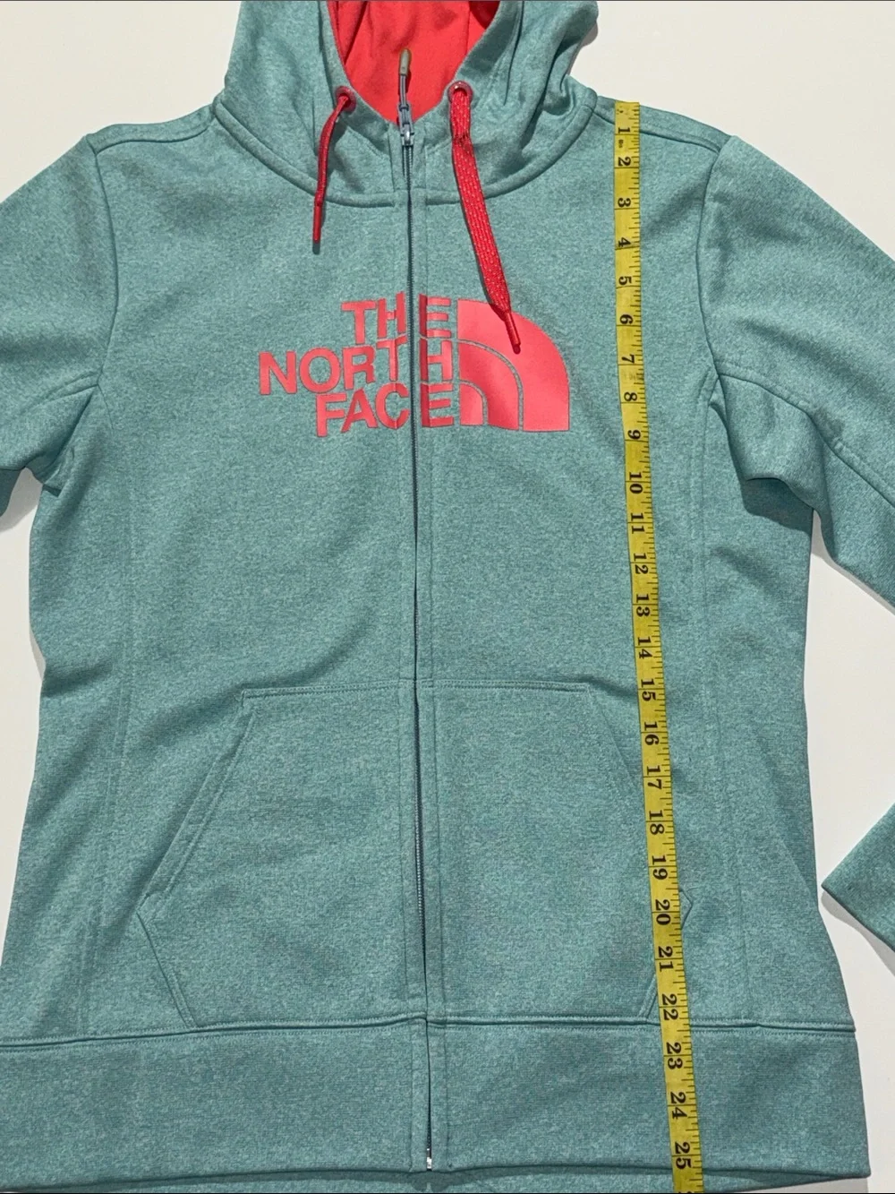 The North Face light teal